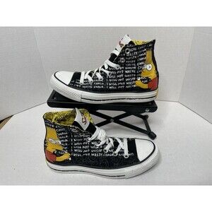 Converse The Simpsons Bart Simpson "I Will Not Waste Chalk" 2013 Shoes Men's 5